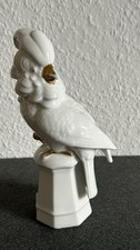 NeuTettau Kakadu Vogel Porzellanfigur Modell 3082 um 1930 Art Deco