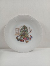 Tirschenreuth Hutschenreuther Jahresteller 1992 Weihnachten Monika Heller Cole