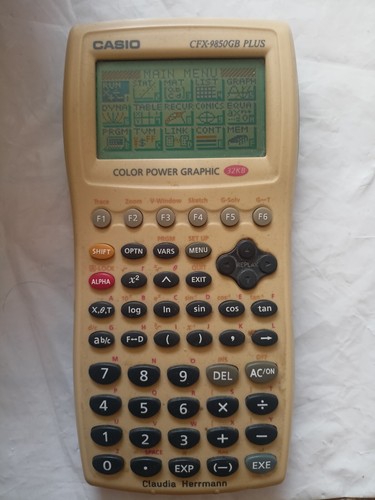 Casio cfx 9850gb plus color - plus,