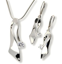 Echtes 925 Silber SCHMUCKSET