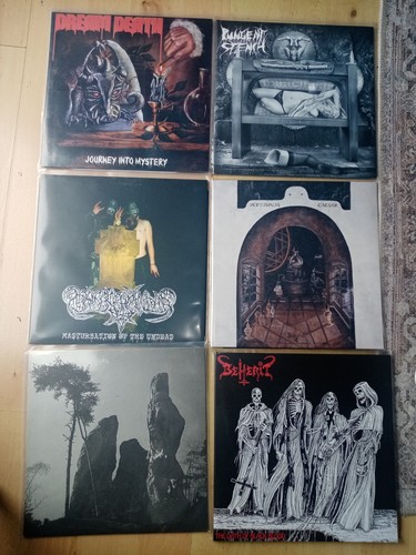 Death metal black set - death,