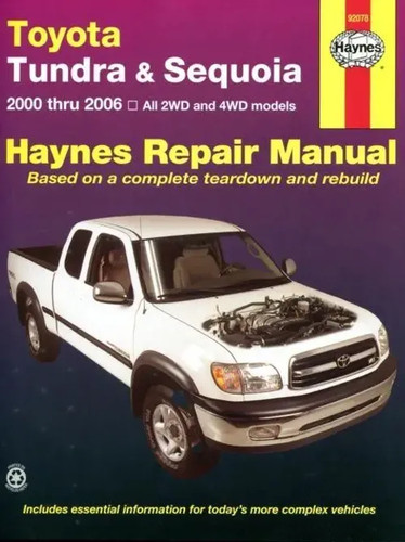 Toyota tundra sequoia 00 07 - tundra,