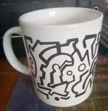 Kaffeetasse aus England mit Dekor