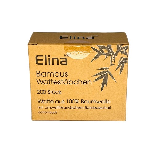 Elina wattestäbchen bambus - elina,