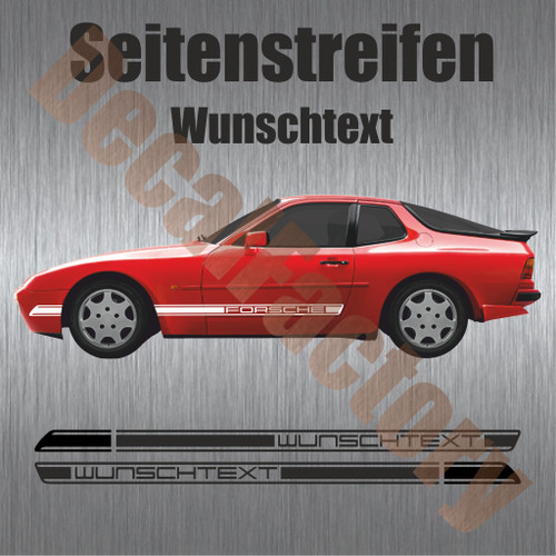 Aufkleber seitenstreifen - aufkleber,