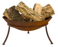 Feuerschale Feuerstelle Pflanzschale Terassenfeuer Feuerkorb Eisen Rost Ø47cm