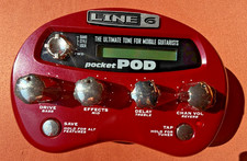 Line6 Pocket Pod , Gitarren