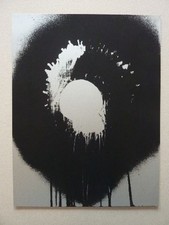 OTTO PIENE - Siebdruck / Serigraphie 1977 "Heseler Silver" !