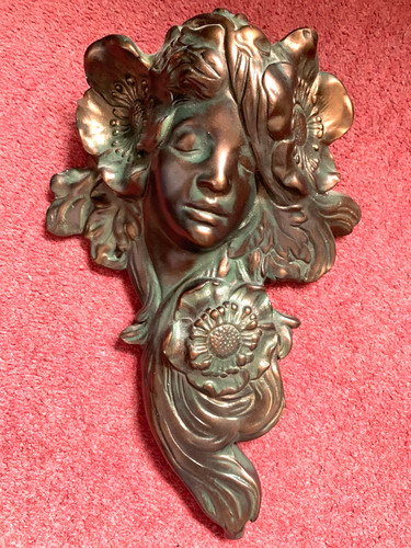 Jugendstil mucha motiv kreide - jugendstil,