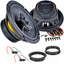 GROUND ZERO LAUTSPRECHER für VW POLO Fun IV / 4 - 9N 2005-2006 Front Heck #AES3