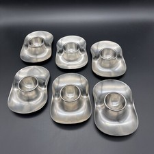 6 Eierbecher, Entwurf Wilhelm Wagenfeld für WMF, 60/70er Jahre WWV 522