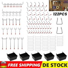 122Stk Lochwandhaken Metall