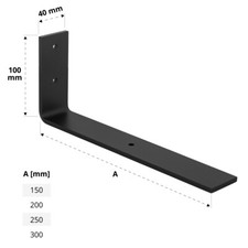 HOLZBRINK® Regalträger Regalhalter Wandregal Regalkonsole Regalbodenträge