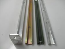 C Schiene Aluminium Kabine Bundeswehr div Längen grün natur gelb eloxiert 32mm