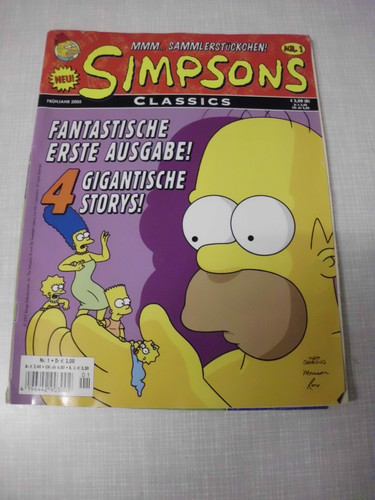Comic simpsons classics 1 - simpsons, nr.