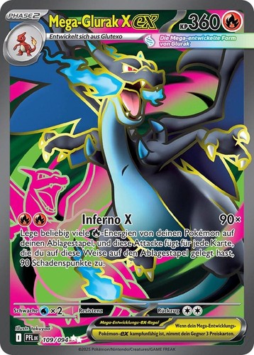 Mega glurak 109 094 - ex,