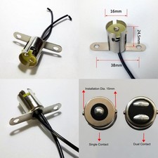 5pcs BA15S BA15D Kontakt