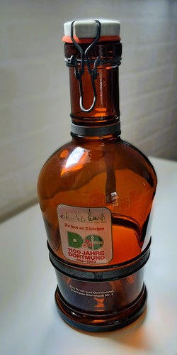 Glas bierflasche liter - glas-bierflasche, liter,