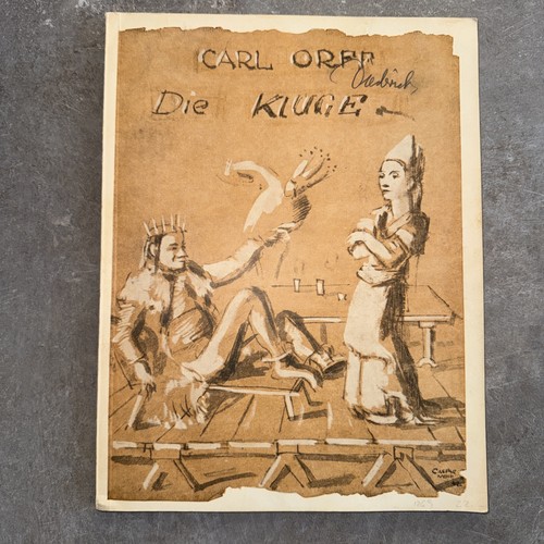Orff die kluge klavierauszug - die,