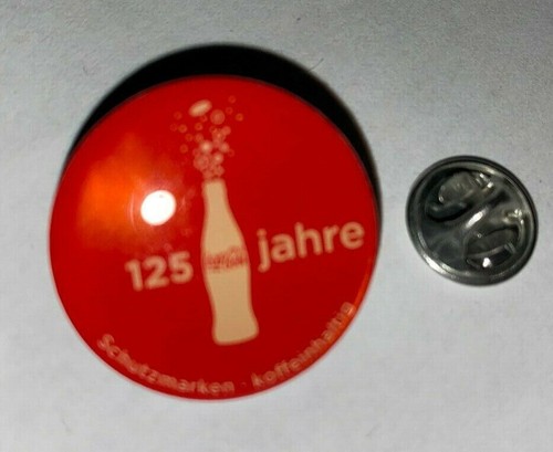 Coca cola 125 jahre pin - coca,