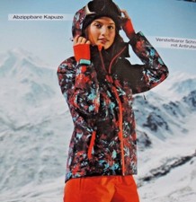 Damen Skijacke S M Kapuze Snowboardjacke Winterjacke Schneejacke 36 38 40 NEU