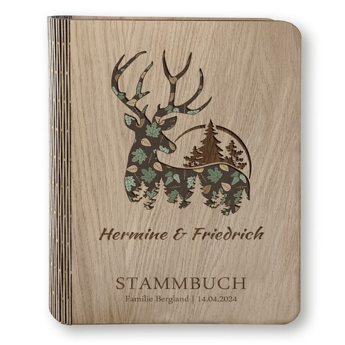 Stammbuch holz stammbücher - stammbuch,
