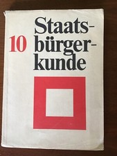 Staatsbürgerkunde Klasse 10 Lehrbuch DDR 