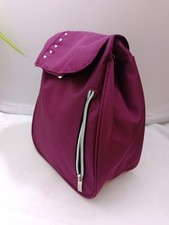 City Rucksack Schultertasche Damen Rucksack Shopper Freizeitrucksack brombeere