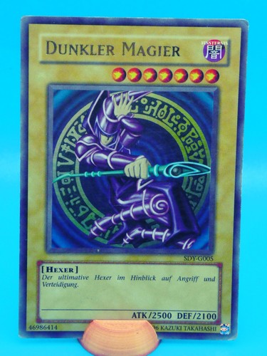Yugioh dunkler magier sdy - yugioh!,