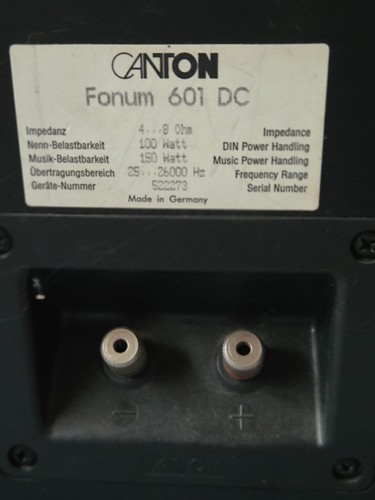 Canton standlautsprecher paar - standlautsprecher,