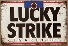 Blechschild Lucky Strike
