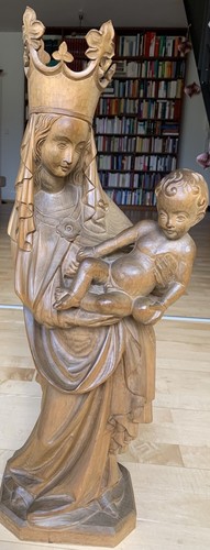 Madonna mit kind holz - madonna,