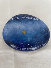Handbemalter Stein, Geschenk