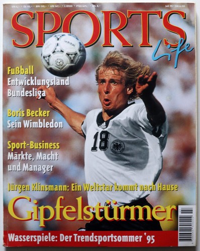 Sports 1995 klinsmann - sports, 1995/07: