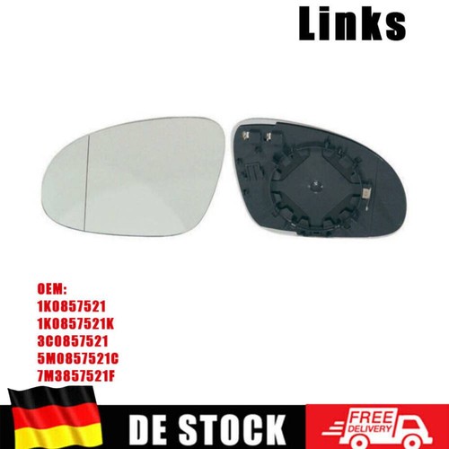Spiegelglas asphärisch links - spiegelglas,