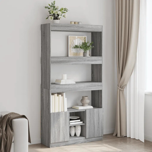 Highboard sonoma eiche - eiche, grau
