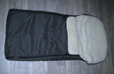 Baby-Joy - Fußsack Winterfußsack Lammwolle - 120 cm - Anthrazit Unbenutzt 