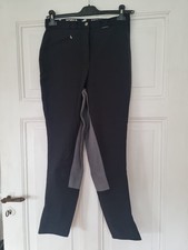 Reithose Horka Schwarz Grau 46