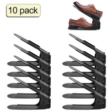 10-50X Schuhstapler Schuhregal Kleiderschrank Damenschuhe Verstellbarer