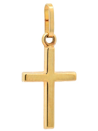 Anhänger kreuz massiv 333 8 - anhänger,
