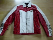 Edle Leder-Motorradjacke v