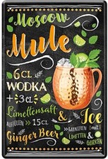 Blechschild Cocktail Rezept