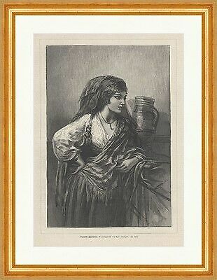 Spanische zigeunerin egron - spanische,