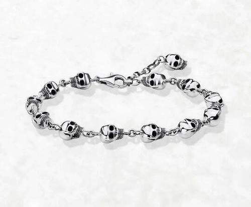 Sterling silber 925 totenkopf - sterling,