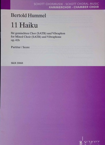 Haiku für gemischten chor - für,