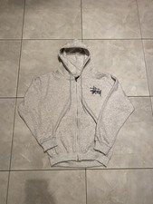 Stussy Rework Zip Hoodie Grau M