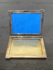 Altes Silberetui für Bilder