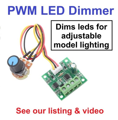 Pwm led dimmer modul - led, 3v-12v