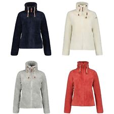 Icepeak Fleecejacke Teddyfleece Colony Damen Langhaarfleecejacke Midlayer
