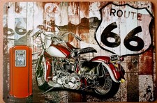 Blech- Metallschild- *ROUTE